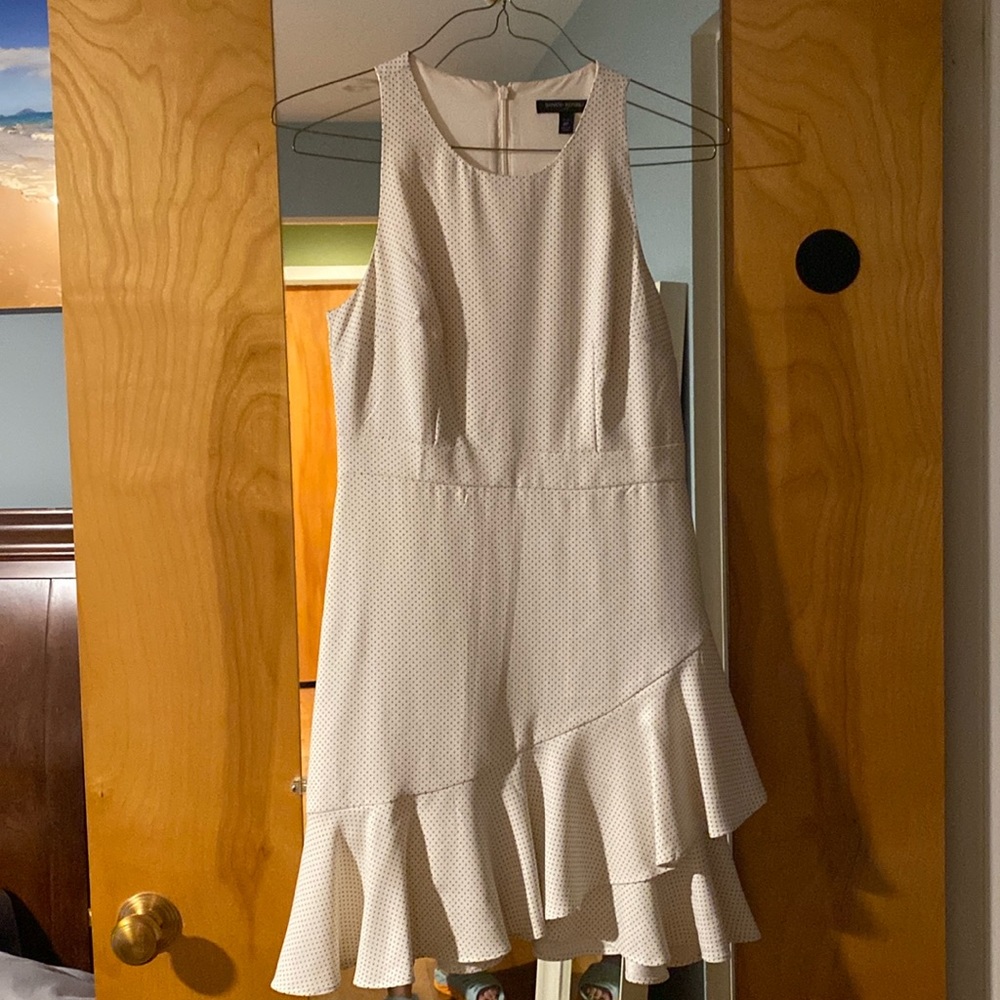 Banana Republic poka dot dress. EUC! Size 4petite.